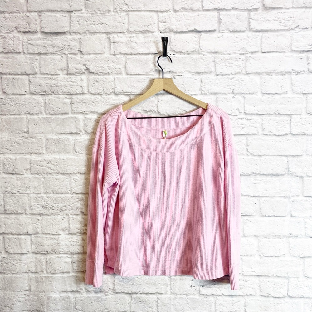 Anthropologie Daily Practice Pink Pullover Sweater